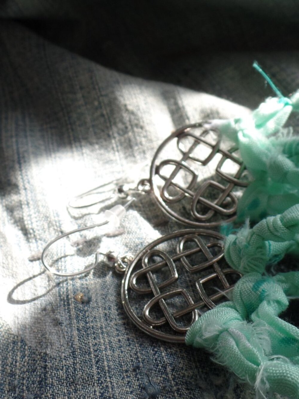 Hand Crafted SWAG Earrings CELTIC - Picture 6 of 7
